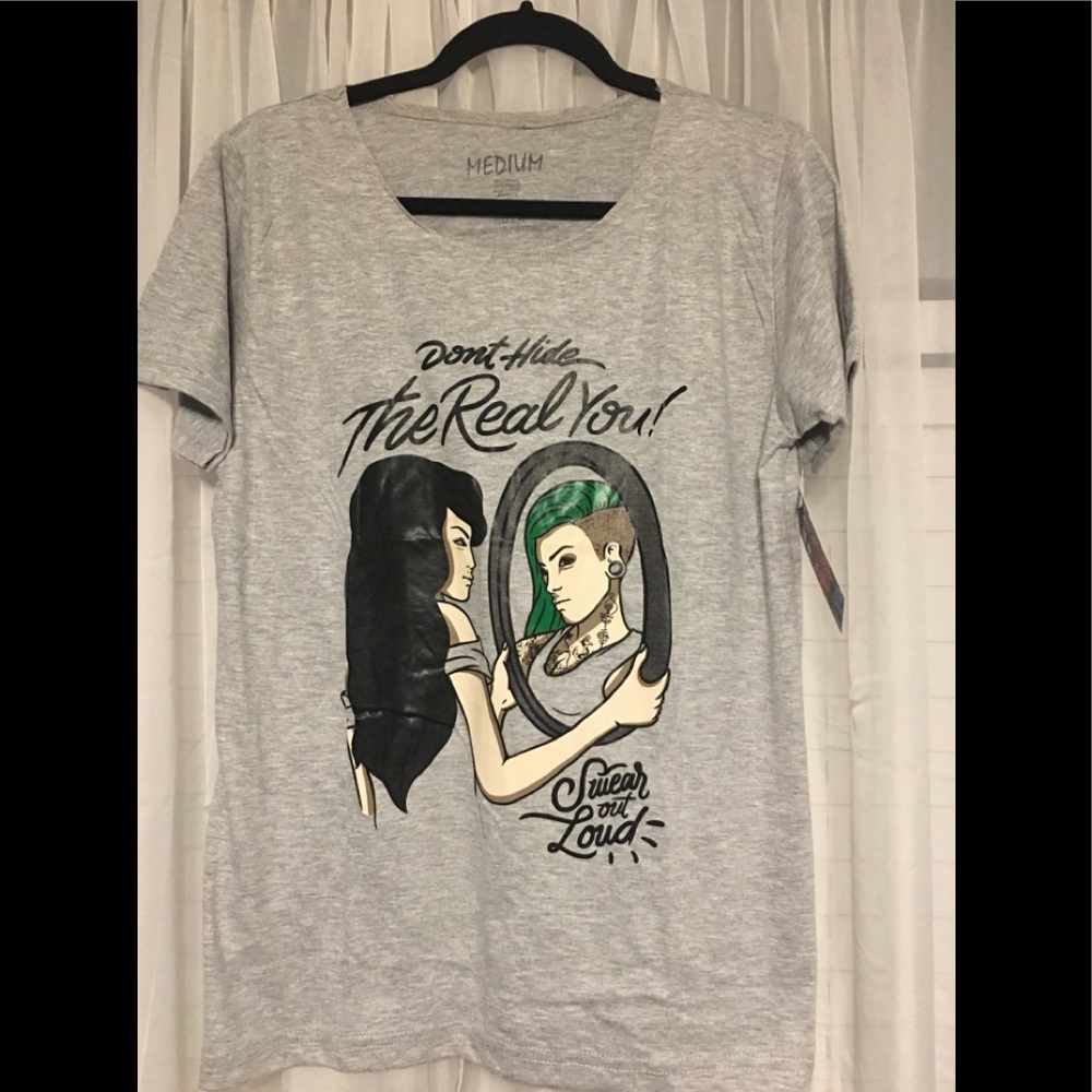 Don’t Hide the Real You / Swear Out Loud Apparel - Picture 3 of 7